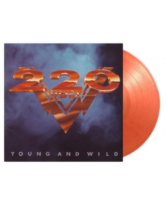 220 VOLT - YOUNG & WILD (180G/CRYSTAL CLEAR, GOLD & RED MARBLED VINYL)