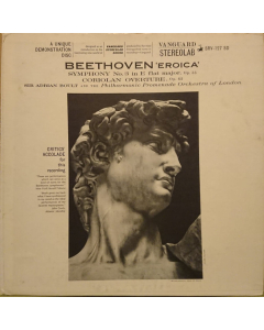 Preowned - Ludwig Van Beethoven - The Philharmonic Promenade Orchestra Conducted By Sir Adrian Boult - Symphony No. 3 In E Flat, "Eroica"