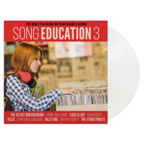 VARIOUS ARTISTS - SONG EDUCATION 3 (THE MUSIC YOU HEARD ON YOUR FAVORITE SHOWS) (SOLID WHITE VINYL/180G)