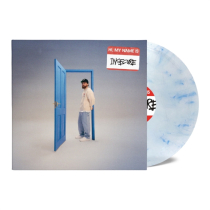 TOMPKINS,SAM - HI, MY NAME IS INSECURE (X) (BLUE/WHITE MARBLE VINYL) (I)