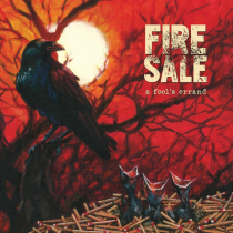FIRE SALE - FOOL'S ERRAND (WHITE WITH RED & YELLOW SPLATTER)