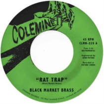 BLACK MARKET BRASS - RAT TRAP / CHOP BOP (PURPLE SWIRL 7INCH)