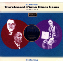 VARIOUS ARTISTS - BLUE 88S: UNRELEASED PIANO BLUES GEMS 1938-1942