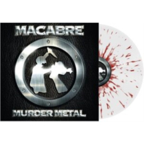 MACABRE - MURDER META (CLEAR & RED SPLATTER VINYL)