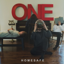 HOMESAFE - ONE (CREAM INSIDE BLOOD RED VINYL) (I)