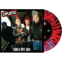 EXPLOITED - PUNK'S NOT DEAD (RED/BLACK SPLATTER 7INCH)