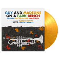 HURWITZ,JUSTIN - GUY & MADELINE ON A PARK BENCH OST (ORANGE & BLACK MARBLED VINYL/180G)