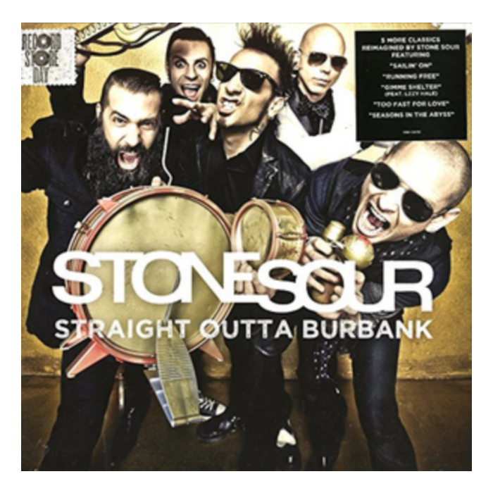 STONE SOUR - STRAIGHT OUTTA BURBANK (CLEAR/GOLD/DL CARD)