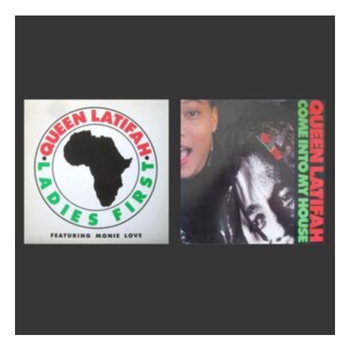 QUEEN LATIFAH - LADIES FIRST (FEAT. MONIE LOVE) / COME INTO MY HOUSE (RED 7INCH/REISSUE)