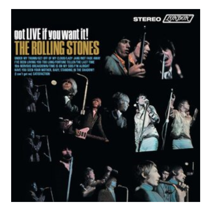ROLLING STONES - GOT LIVE IF YOU WANT IT!