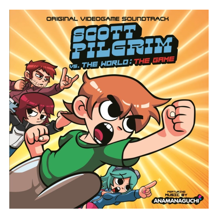 ANAMANAGUCHI - SCOTT PILGRIM VS. THE WORLD: THE GAME (ORIGINAL VIDEOGAME SOUNDTRACK) (TRANSLUCENT ORANGE VINYL)