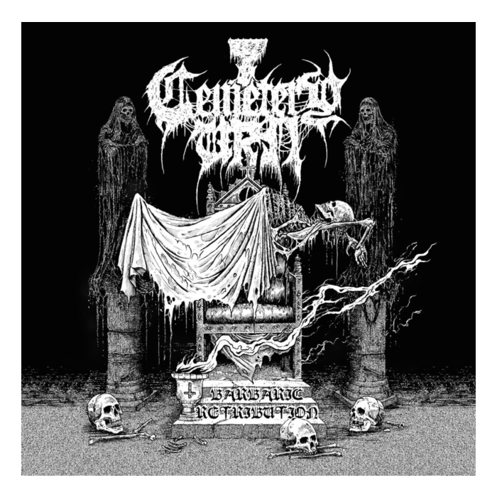 CEMETERY URN - BARBARIC RETRIBUTION
