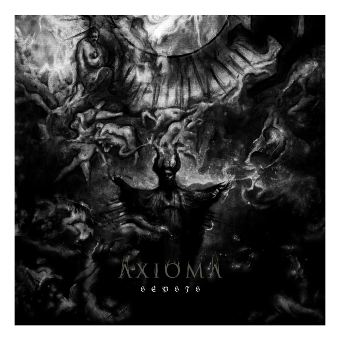 AXIOMA - SEPSIS (CLEAR WITH BLACK & WHITE SPLATTER)