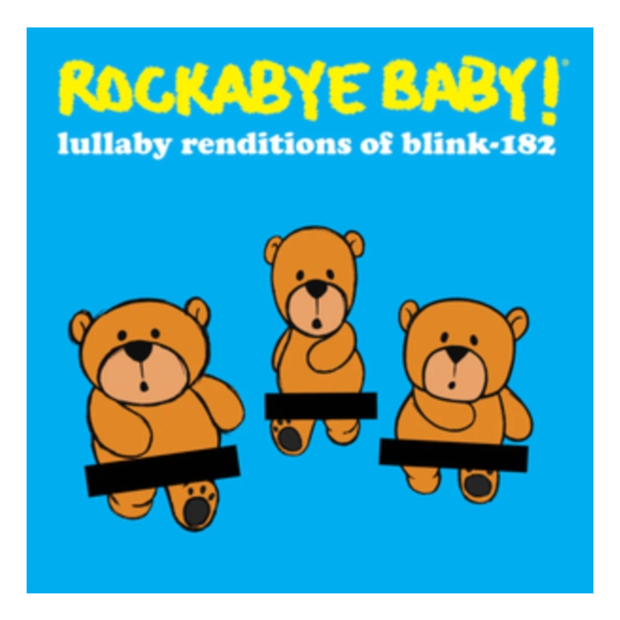 ROCKABYE BABY! - LULLABY RENDITIONS OF BLINK-182 (YELLOW W/ BLACK SPLATTER VINYL) (RSD)
