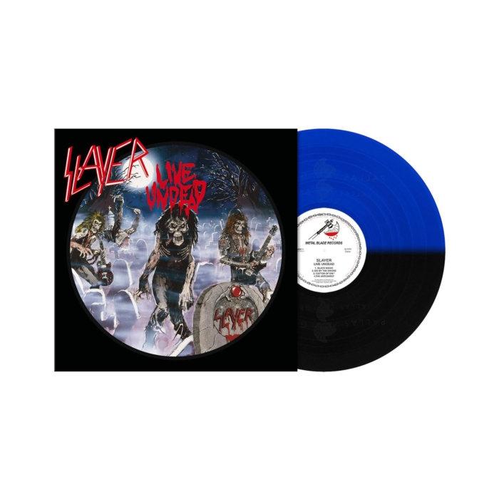 SLAYER - LIVE UNDEAD (MIDNIGHT BLUE & BLACK SPLIT VINYL)