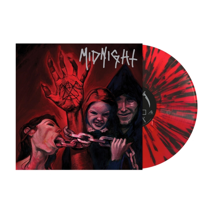 MIDNIGHT - NO MERCY FOR MAYHEM (TRANSPARENT BLOOD RED W/ BLACK SPLATTER VINYL)
