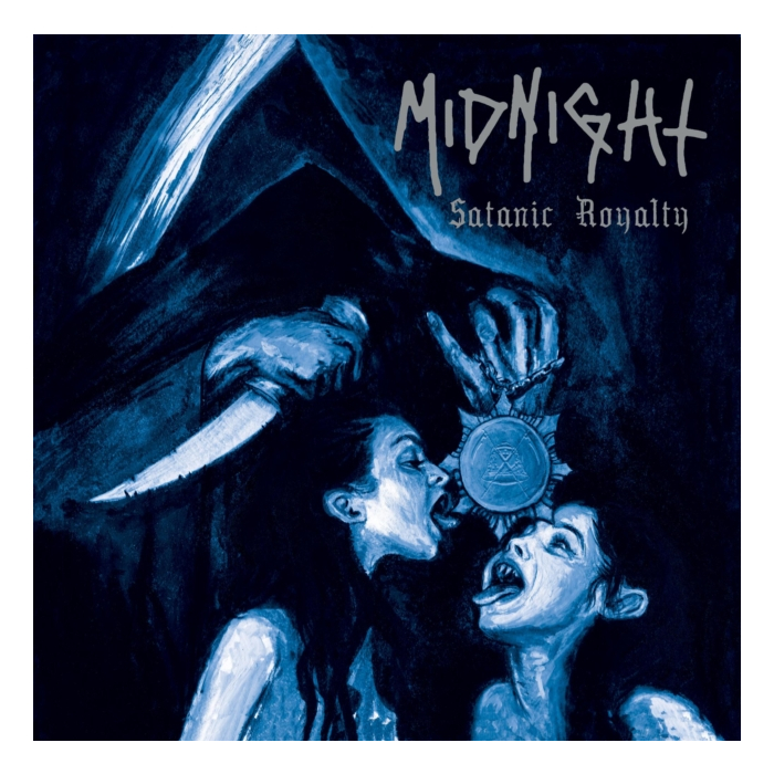 MIDNIGHT - SATANIC ROYALTY (AQUA BLUE & BLACK MELT VINYL)