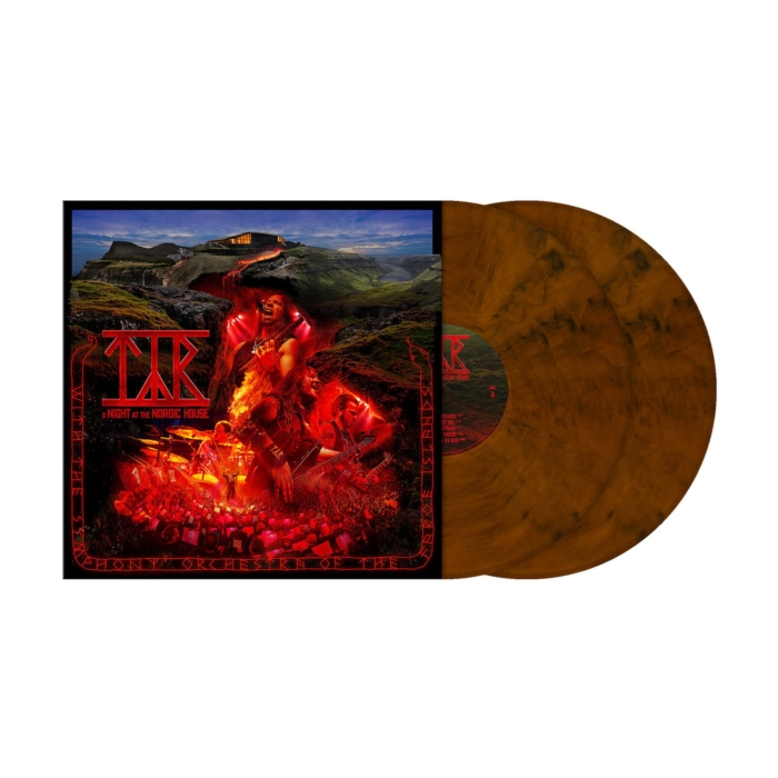 TYR - NIGHT AT THE NORDIC HOUSE (WITH THE SYMPHONY ORCHESTRA OF THE FAROE ISLANDS) (OCHRE BROWN VINYL)