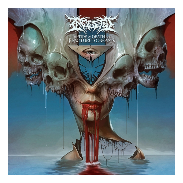 INGESTED - TIDE OF DEATH & FRACTURED DREAMS (LIMEADE VINYL)