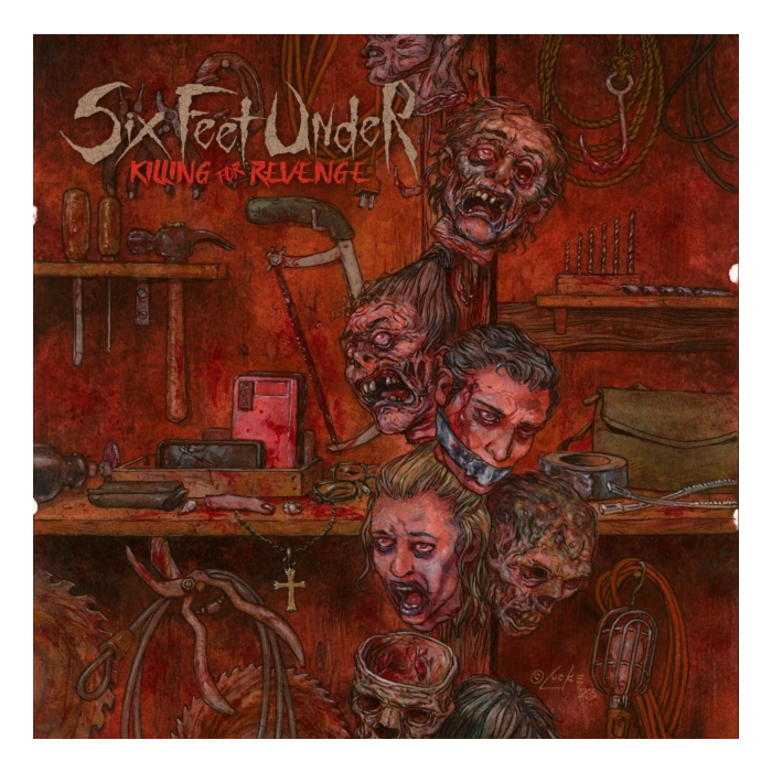 SIX FEET UNDER - KILLING FOR REVENGE (BLOODSHOT VINYL)