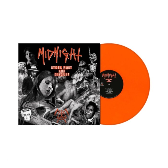 Steel, Rust & Disgust (Orange Vinyl) - Midnight