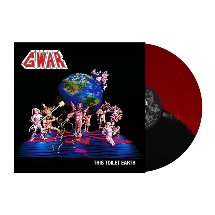 GWAR - THIS TOILET EARTH (RED/BLACK SPLIT VINYL)