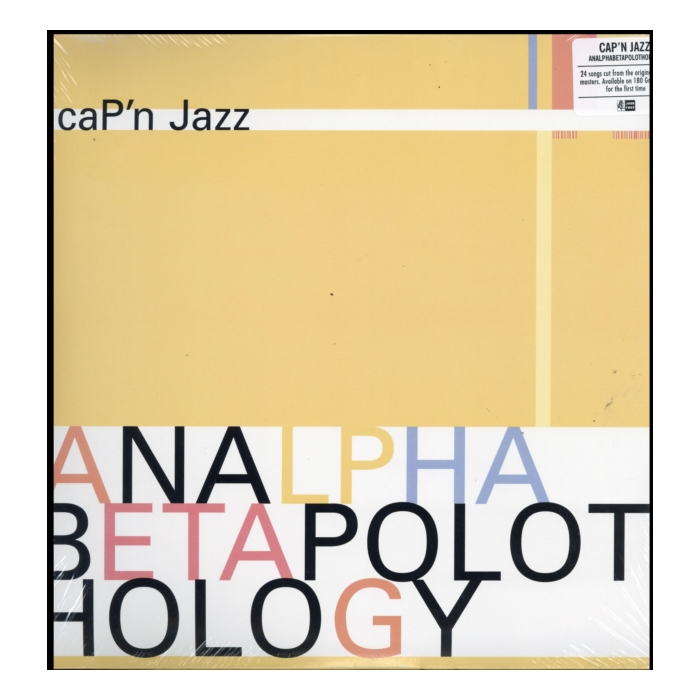 CAP'N JAZZ - ANALPHABETAPOLOTHOLOGY (180G/2 LP)