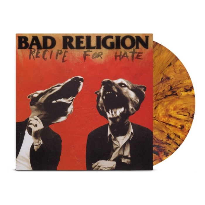 BAD RELIGION - RECIPE FOR HATE (ANNIVERSARY EDITION/TIGERS EYE VINYL)