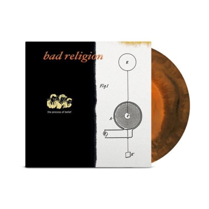 BAD RELIGION - PROCESS OF BELIEF (ANNIV. ED/HALLOWEEN ORANGE VINYL)