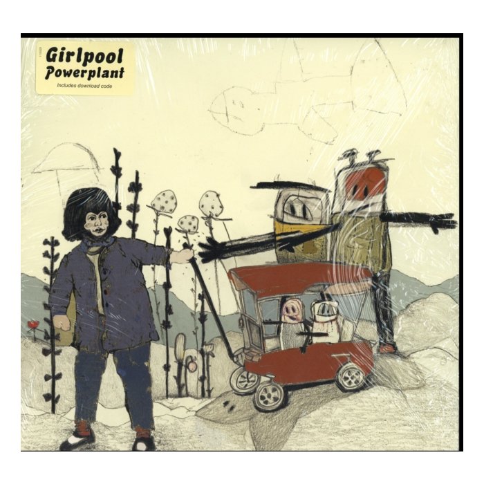 GIRLPOOL - POWERPLANT (45 RPM/DL CARD)