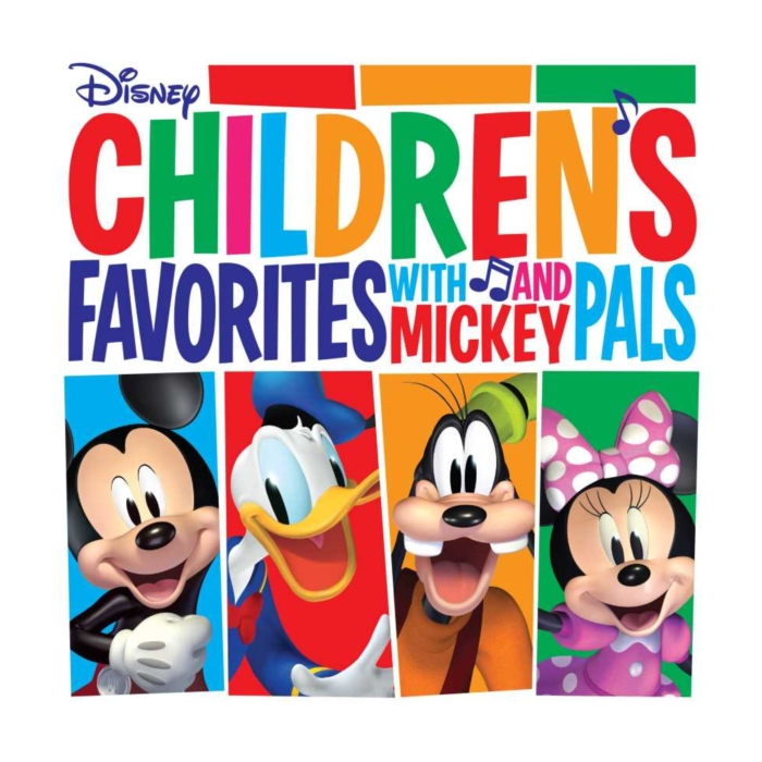 VARIOUS ARTISTS - CHILDREN'S FAVORITES WITH MICKEY & PALS (RED VINYL)