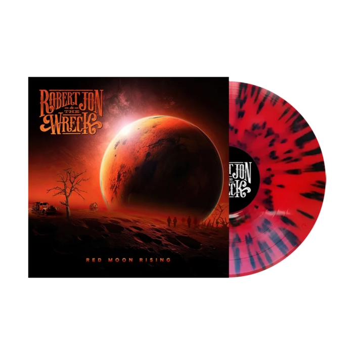 ROBERT JON & THE WRECK - RED MOON RISING (RED/BLACK SPLATTER VINYL)