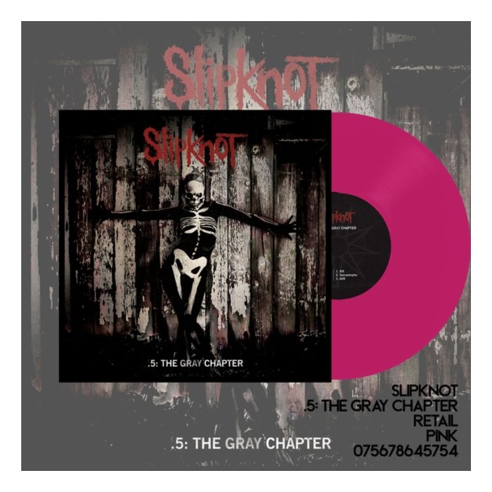 SLIPKNOT - .5: THE GRAY CHAPTER (X) (PINK VINYL/2LP)