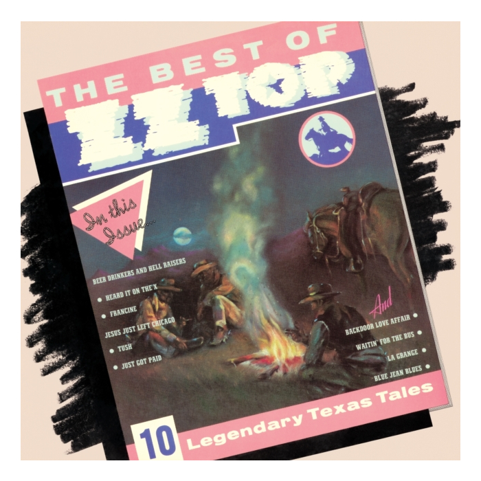 ZZ TOP - BEST OF ZZ TOP (TRANSLUCENT BLUE VINYL) (ROCKTOBER)