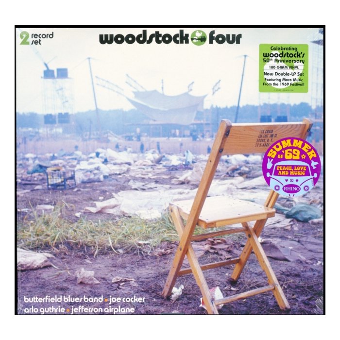 VARIOUS ARTISTS - WOODSTOCK FOUR (2LP) (SUMMER OF 69)