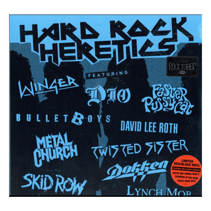 VARIOUS ARTISTS - HARD ROCK HERETICS (140G/COLOURED VINYL) (ROCKTOBER) (I)