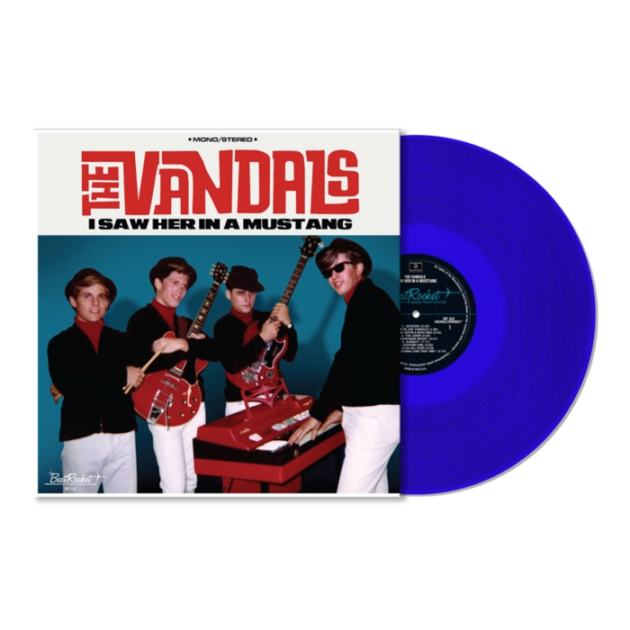 VANDALS - I SAW HER IN A MUSTANG (BLUE VINYL)