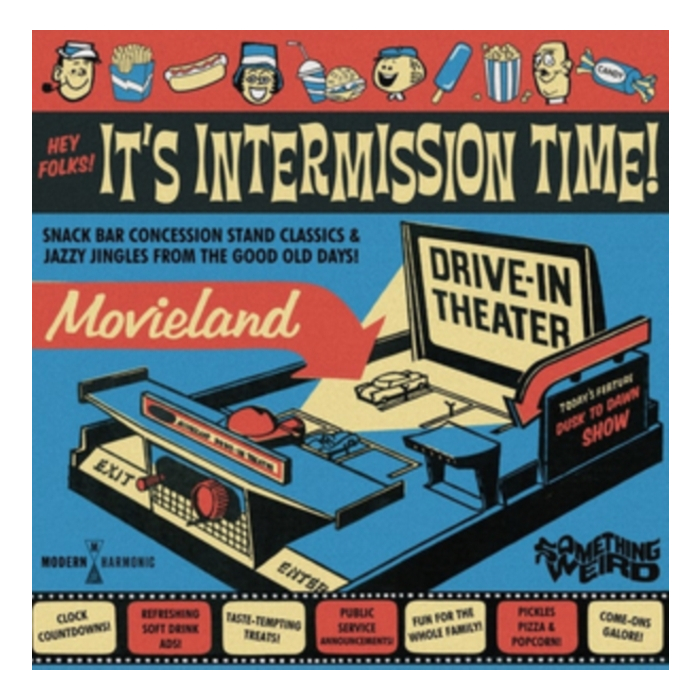 SOMETHING WEIRD - HEY FOLKS! IT'S INTERMISSION TIME! (HOT DOG BROWN VINYL)