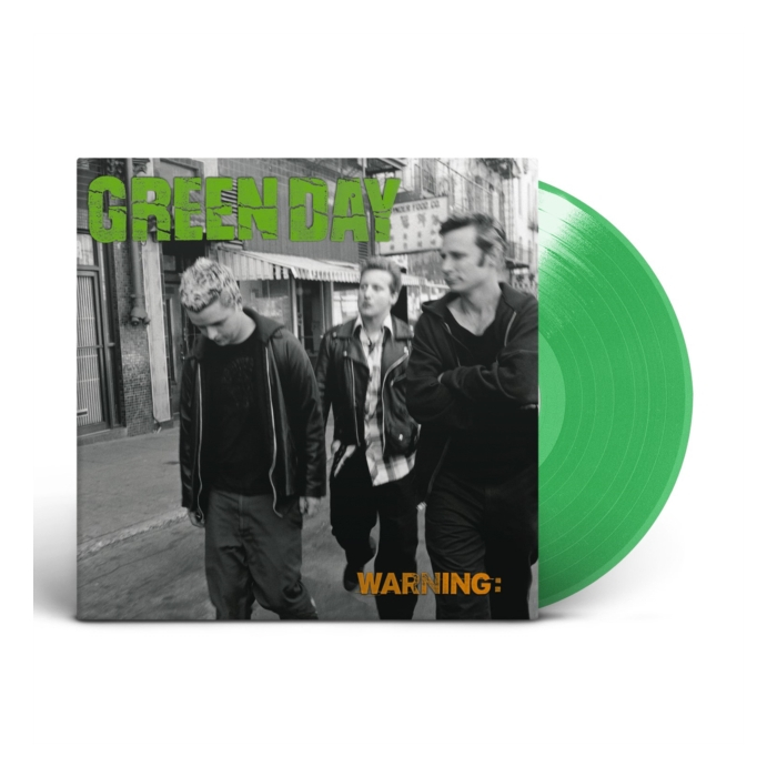 GREEN DAY - WARNING (FLUORESCENT GREEN VINYL)