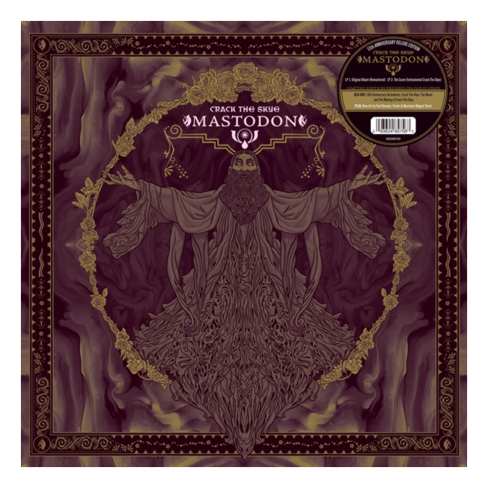 MASTODON - CRACK THE SKYE (15TH ANNIVERSARY/DELUXE/2LP/GOLD VINYL/BLU-RAY)