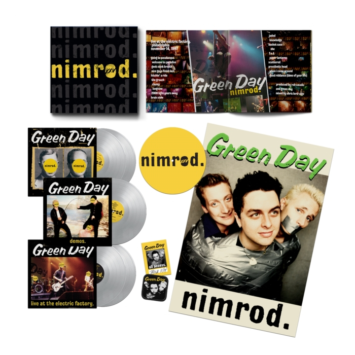 GREEN DAY - NIMROD (25TH ANNIVERSARY/5LP/SILVER VINYL) (I)