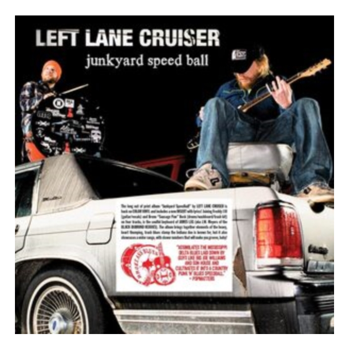 LEFT LANE CRUISER - JUNKYARD SPEEDBALL (RED & BLACK SMASH VINYL)