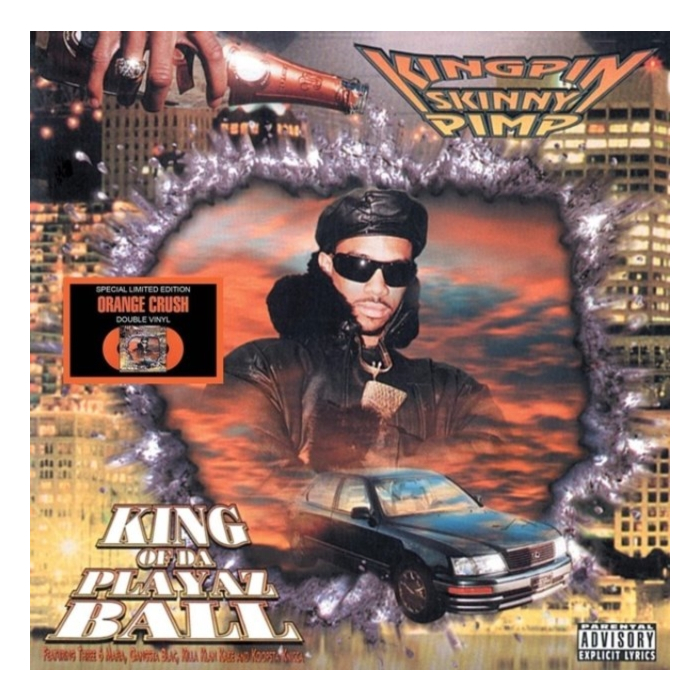 KINGPIN SKINNY PIMP - KING OF DA PLAYAZ BALL (2LP)