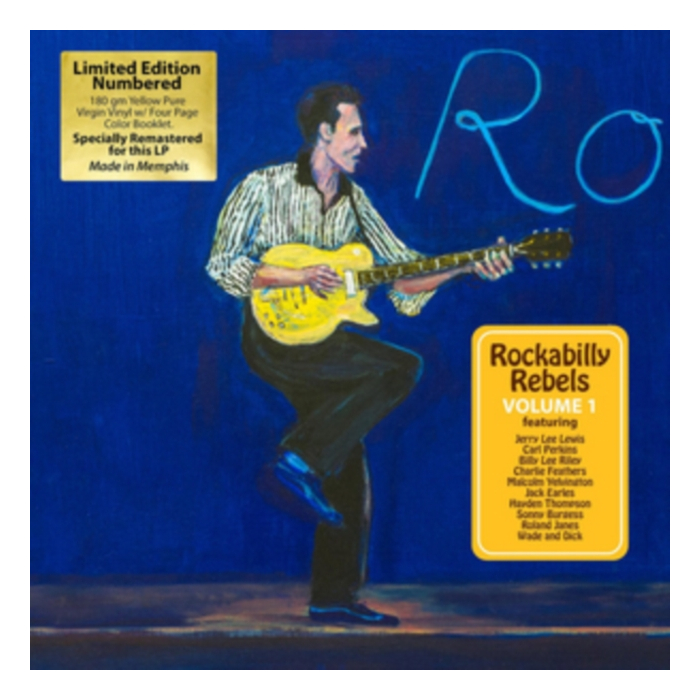 VARIOUS ARTISTS - ROCKABILLY REBELS VOLUME 1 (180G/YELLOW VINYL/NUMBERED/LIMITED)