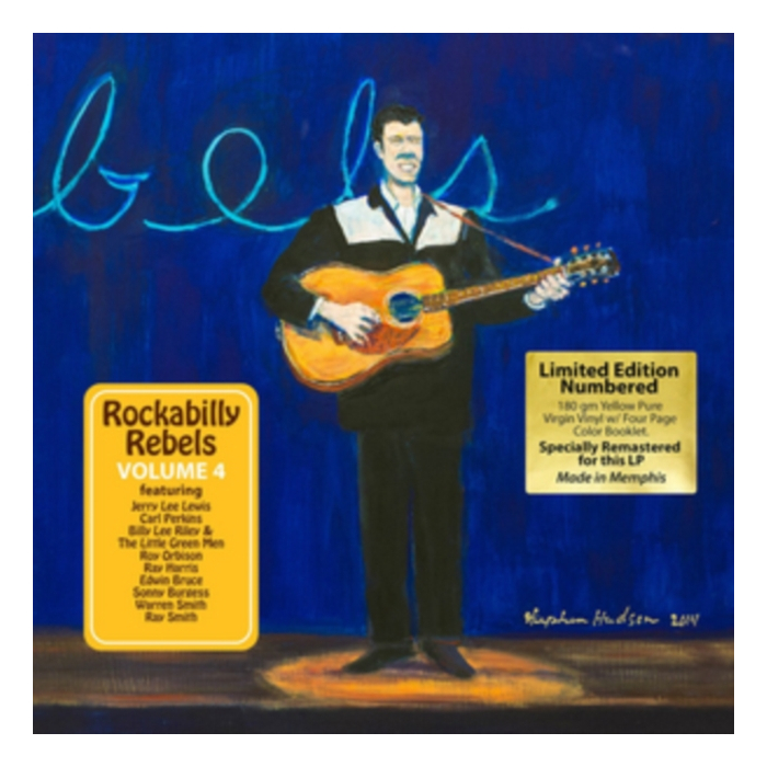 VARIOUS ARTISTS - ROCKABILLY REBELS VOLUME 4 (180G/YELLOW VINYL/NUMBERED/LIMITED)