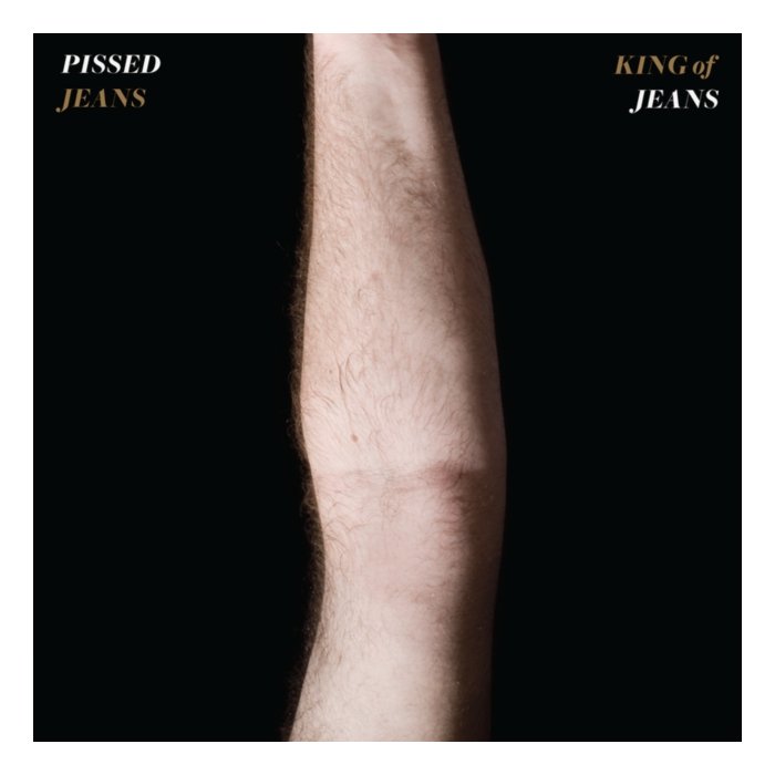 PISSED JEANS - KING OF JEANS (CLEAR VINYL)