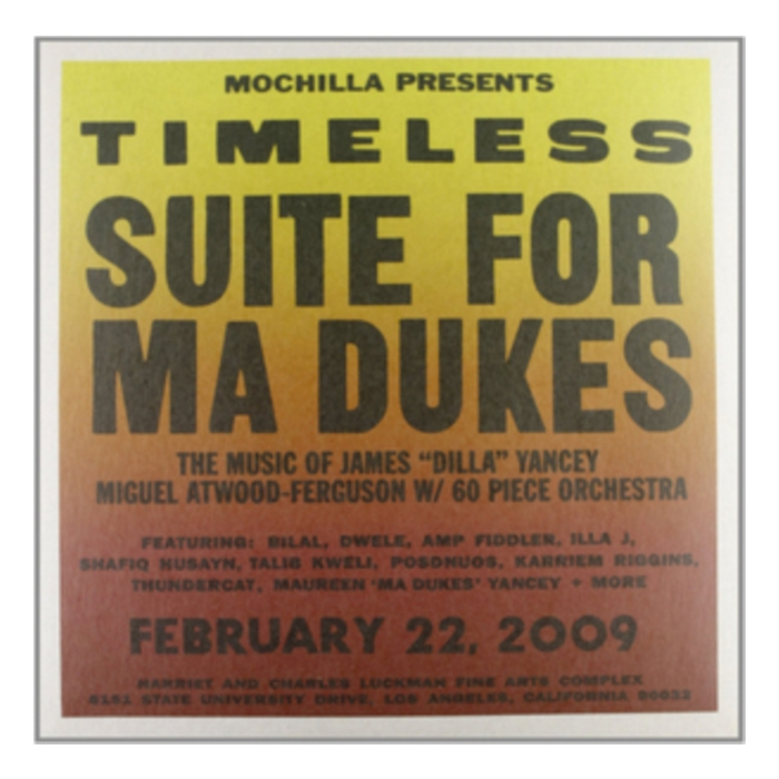 VARIOUS ARTISTS - MOCHILLA PRESENTS TIMELESS: SUITE FOR MA DUKES (2LP)