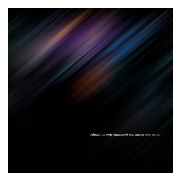 NEW ORDER - EDUCATION ENTERTAINMENT RECREATION (LIVE)