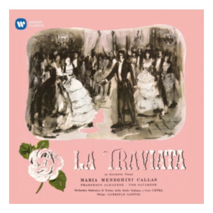 Maria Callas - Verdi: La Traviata (1953 - Studio Recording)(Vinyl)
