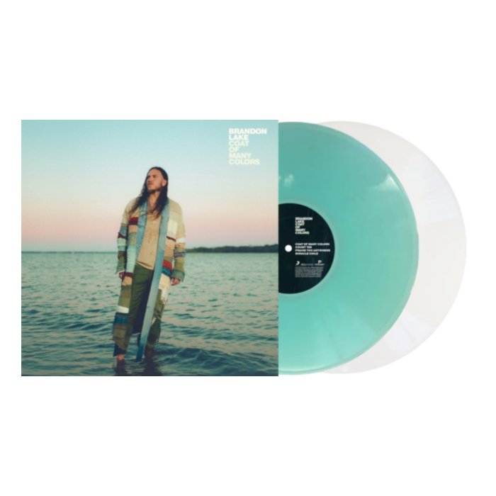 Coat Of Many Colors (2Lp/150G/Sea Glass & White Vinyl) - Brandon Lake